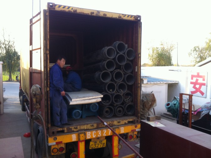 臥式抽沙泵柴油機(jī)組再次走出，發(fā)往科特迪瓦